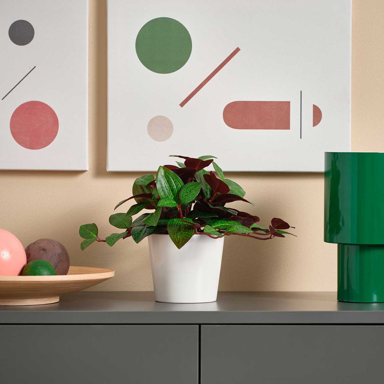 گیاه مصنوعی ارکیده جواهر ایکیا مدل IKEA FEJKA